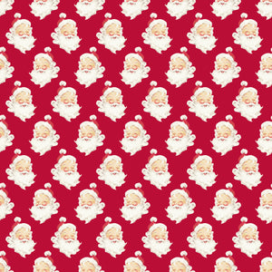 Merry Little Christmas - Santa Red - Yardage