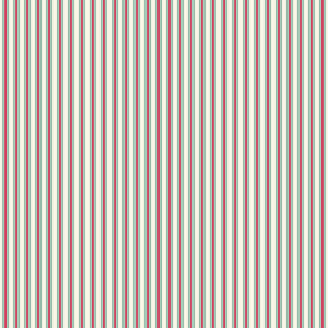Merry Little Christmas - Stripes Cream - Yardage