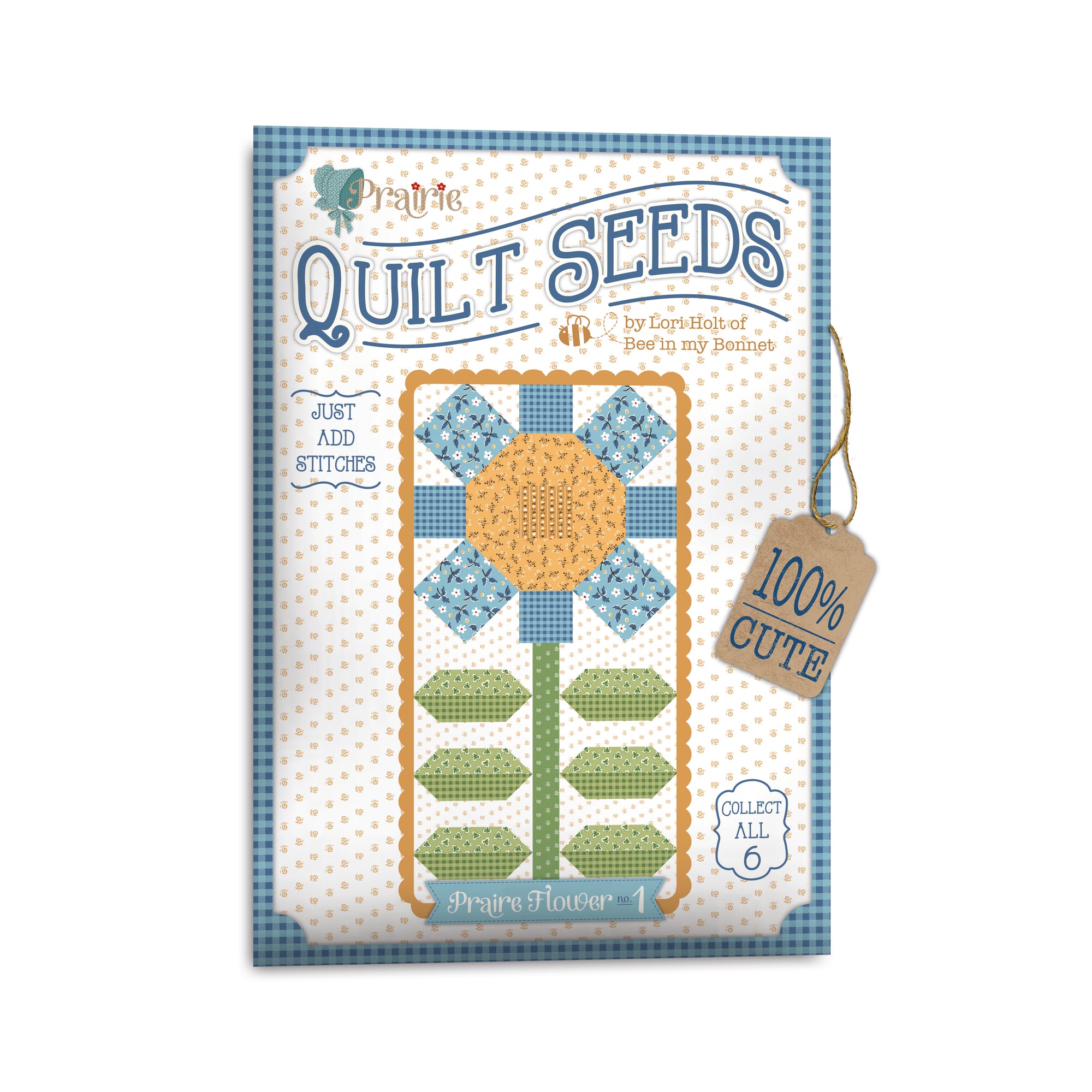 Lori Holt Prairie Quilt Seeds™ Pattern Prairie Flower 1