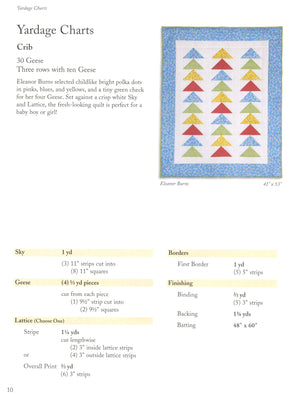Flying Geese Quilt in a Day