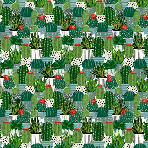 You Grow Girl - Cactus Green - Yardage
