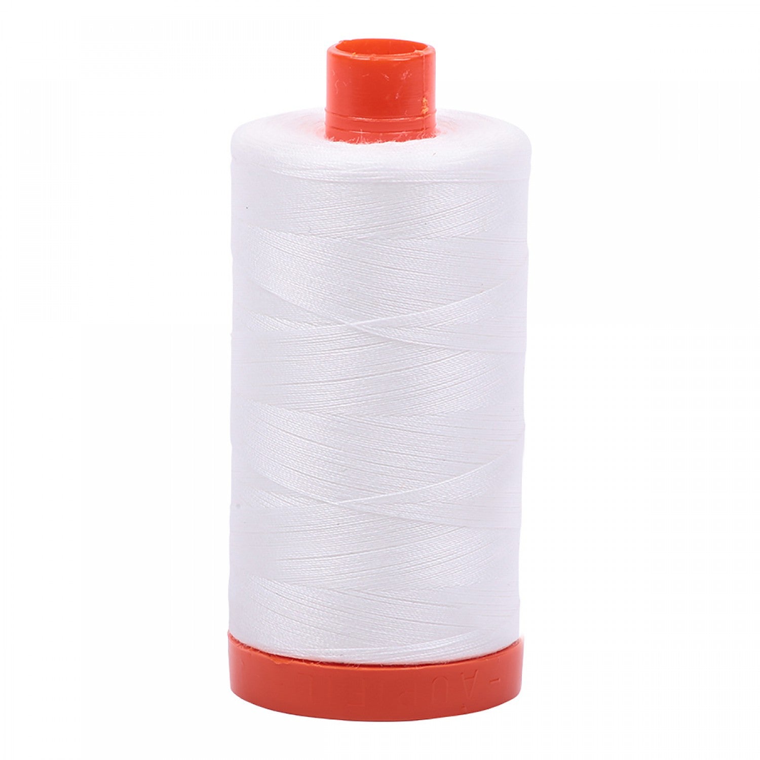 Aurifil Mako Cotton Thread Solid 50wt 1422yds Natural White