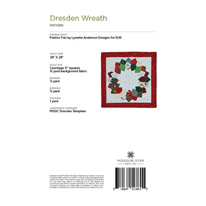 Dresden Wreath Wall Hanging Pattern by MSQC