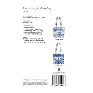 Everything & More Bag Pattern by MSQC