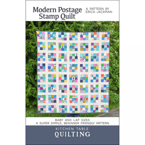 Modern Postage Stamp Quilt Pattern