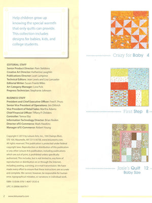 Quilts for Kids: From Crib to College