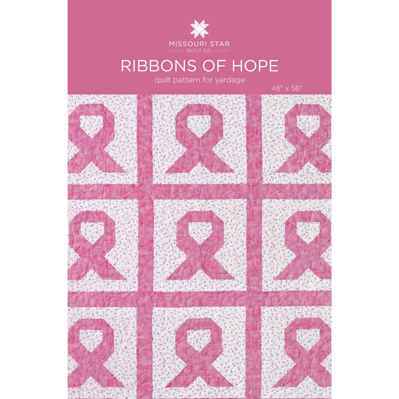 Ribbons of Hope Quilt Pattern by MSQC