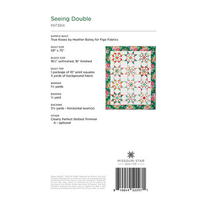 Seeing Double Quilt Pattern by MSQC