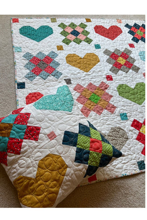 Granny Love Quilt and Pillow Pattern