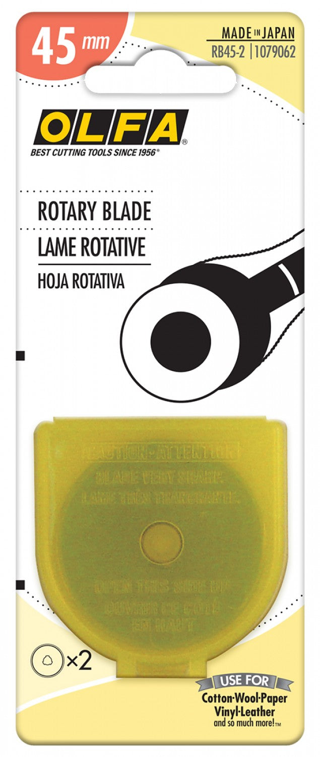 OLFA Rotary Blade - 45mm - 2 Pack
