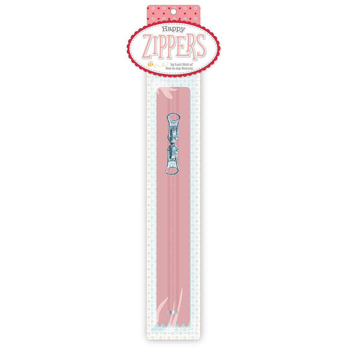 Happy Zippers 16" - Coral