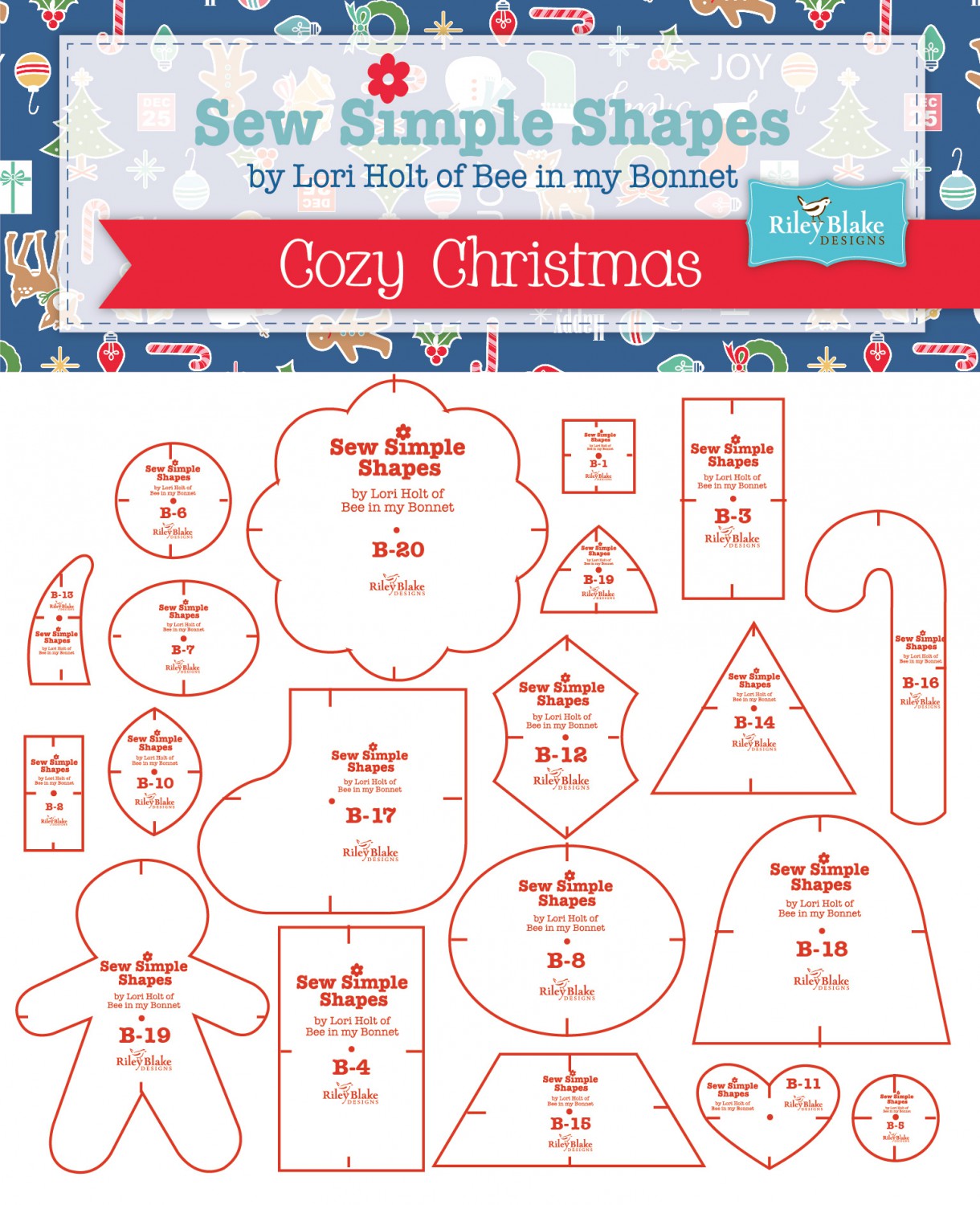 Cozy Christmas - Sew Simple Shapes