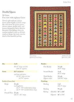 Flying Geese Quilt in a Day