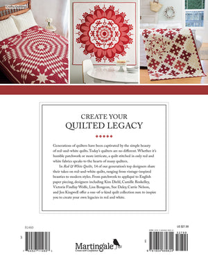 Red & White Quilts - 14 Quilts with Timeless Appeal