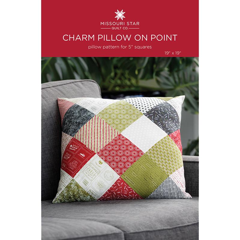Charm Pillow On Point Pattern by MSQC