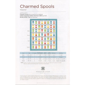 Charmed Spools Quilt Pattern by MSQC