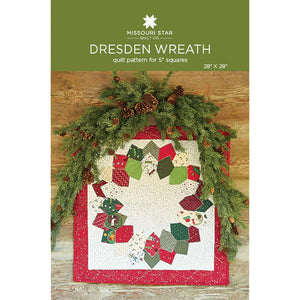 Dresden Wreath Wall Hanging Pattern by MSQC