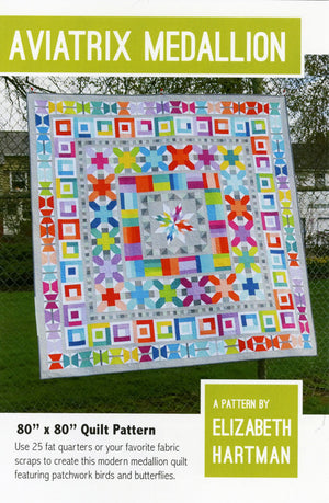 Aviatrix Medallion Quilt Pattern