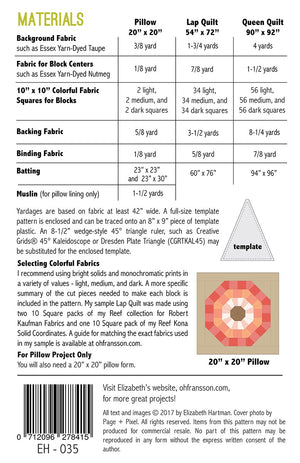 Sea Urchins Quilt Pattern