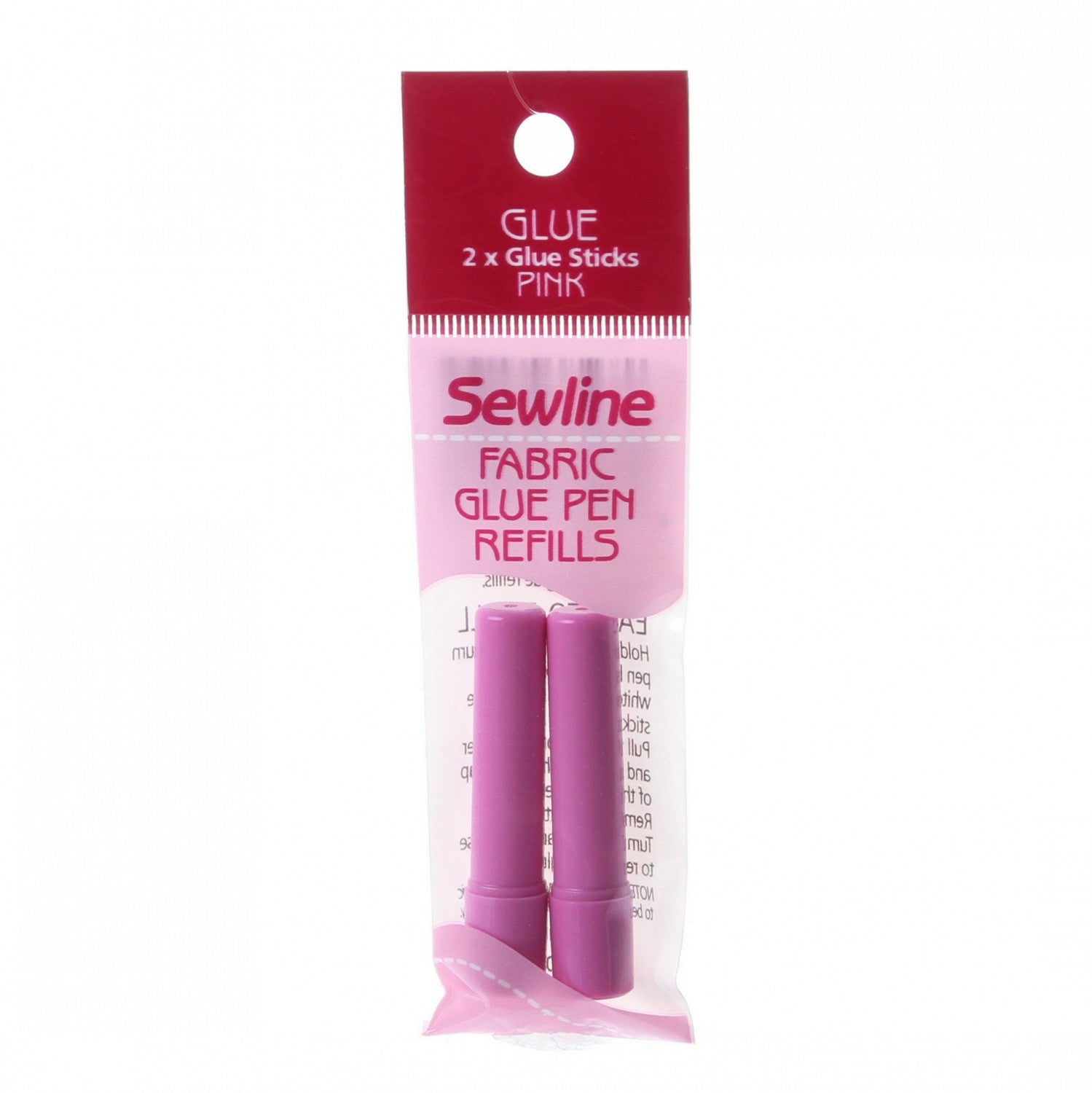 Sewline Fabric Glue Pen Refills - Pink