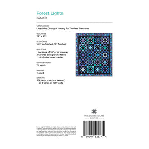 Forest Lights Quilt Pattern by MSQC