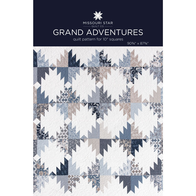 Grand Adventures Quilt Pattern by MSQC
