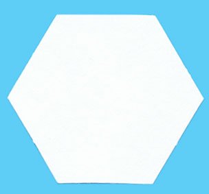 Paper Pieces 1in Hexagons Pack 600pc