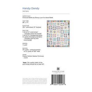 Handy Dandy Quilt Pattern by MSQC