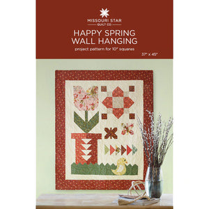 Happy Spring Wall Hanging Pattern by MSQC