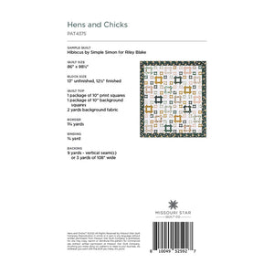 Hens and Chicks Quilt Pattern by MSQC