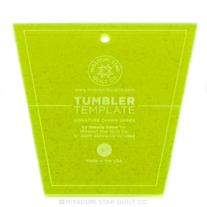 MSQC Small Tumbler Template for 5" Charm Packs