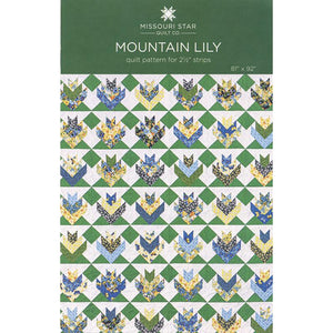 Mountain Lily Quilt Pattern by MSQC