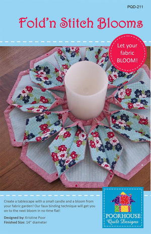 Fold'n Stitch Blooms Topper Pattern