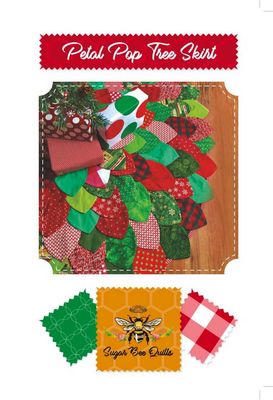 Petal Pop Christmas Tree Skirt Pattern