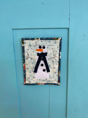 Snowman Mini Quilt Class
