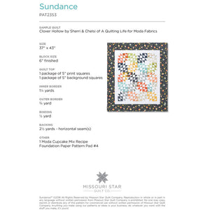 Sundance Quilt Pattern by MSQC