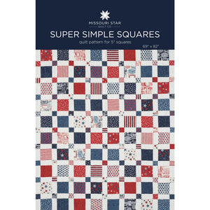 Super Simple Squares Quilt Pattern by MSQC