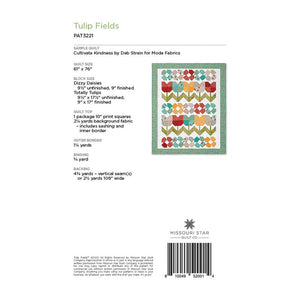 Tulip Fields Quilt Pattern by MSQC