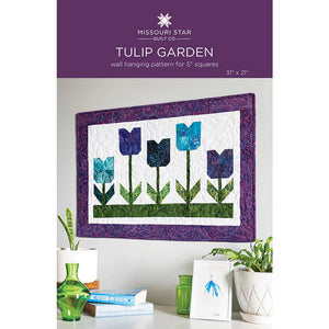 Tulip Garden Wall Hanging Pattern by MSQC