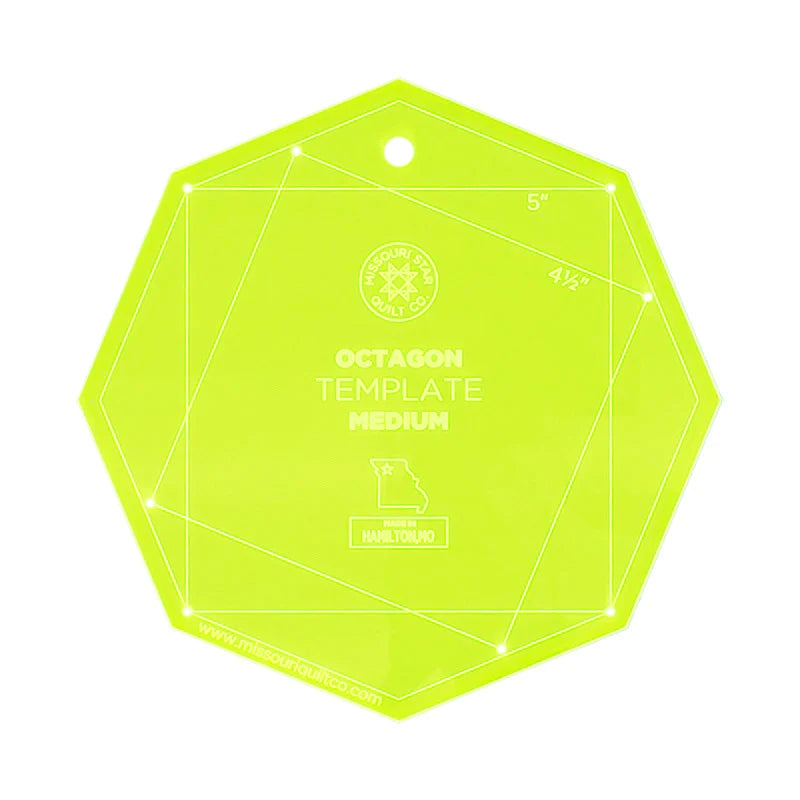 MSQC Medium 7" Octagon Template