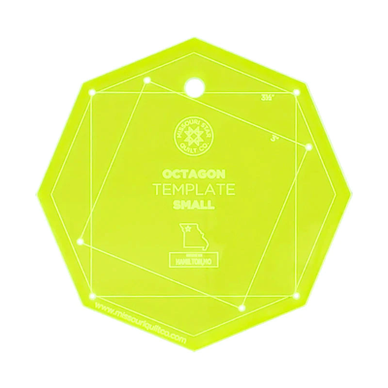 MSQC Small 5" Octagon Template