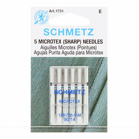 Schmetz Sharp/Microtex Machine Needle Size 90/14